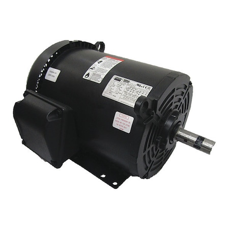 Three-Phase General Purpose Motor, 10 HP, 213/5T Frame, 230/460V AC Voltage, 3485 Nameplate RPM MPN:4GYZ7
