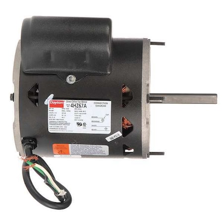 Motor, PSC, 1/3 HP, 1650 RPM, 115V, 48Y, OAO MPN:4HZ67