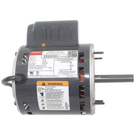 Motor, PSC, 1/3 HP, 1100 RPM, 115V, 48Y, OAO MPN:4HZ69BG