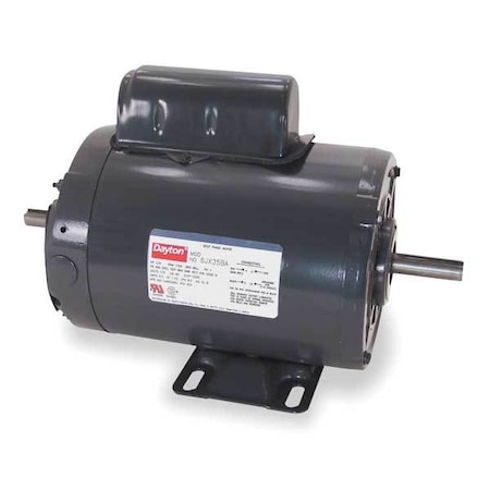 Tool Motor, 2-Shaft, 1 HP, 1725 RPM, 115/230 MPN:4K146BB
