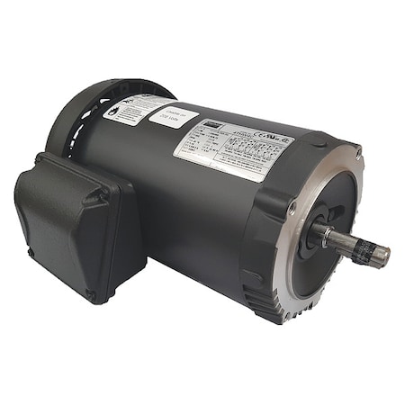 Three-Phase General Purpose Motor, 1/3 HP, 56C Frame, 230/460V AC Voltage, 1, 140 Nameplate RPM MPN:4THW4