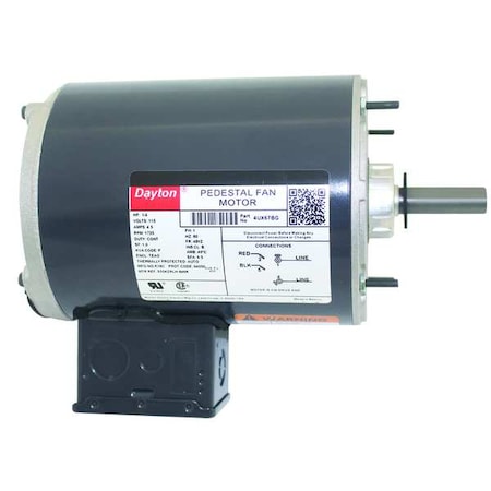 Pedestal Fan Motor, 1/4 hp MPN:4UX67