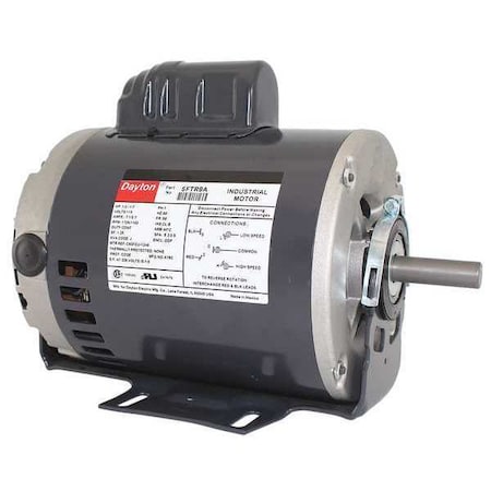 Capacitor-Start General Purpose Motor, 1/2 hp, 1/7 hp HP, 115V AC Voltage, 56 Frame MPN:5FTR9