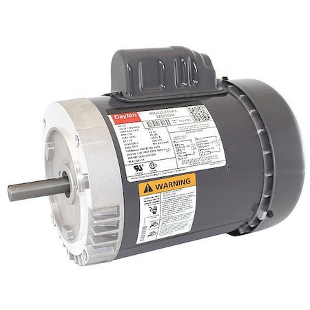 Capacitor-Start General Purpose Motor, 1/2 hp HP, 115/208-230V AC Voltage, 56C Frame MPN:5GD57