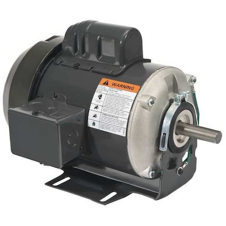 Capacitor-Start General Purpose Motor, 1/4 hp HP, 56 Frame, 115/230V AC Voltage MPN:5K410