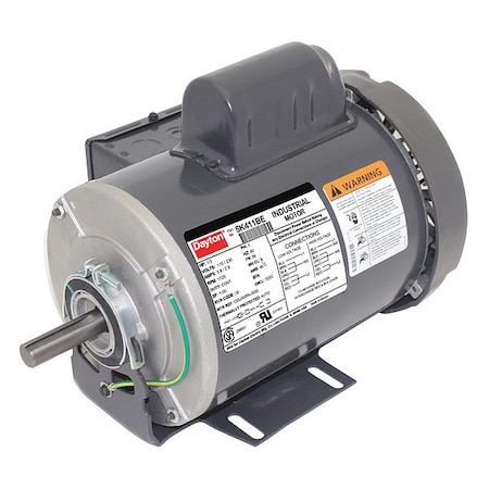 Capacitor-Start General Purpose Motor, 1/3 hp HP, 115/230V AC Voltage, 56 Frame MPN:5K411
