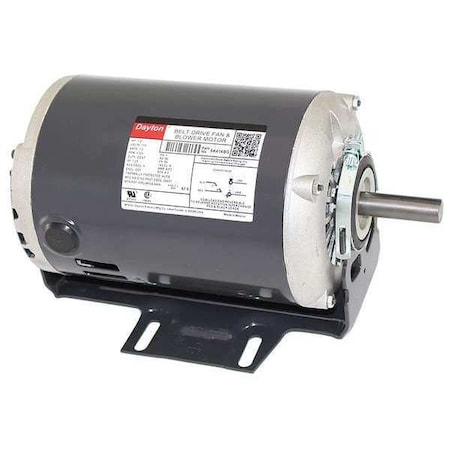 Split-Phase Belt Drive Motor, 1/2 HP, 56 Frame, 115V AC Voltage, 1, 725 Nameplate RPM MPN:5K416BG