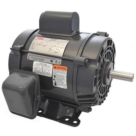 Capacitor-Start General Purpose Motor, 1 1/2 hp HP, 115/230V AC Voltage, 184 Frame MPN:5K481