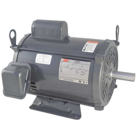 Capacitor-Start/Run General Purpose Motor, 3 hp HP, 115/230V AC Voltage, 215 Frame MPN:5K483