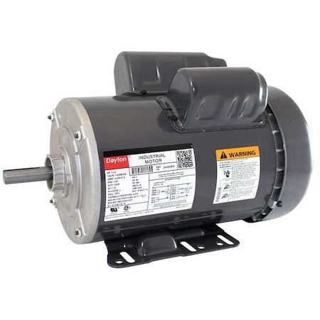 Capacitor-Start/Run General Purpose Motor, 1 1/2 hp HP, 115/208-230V AC Voltage, 56H Frame MPN:5K565