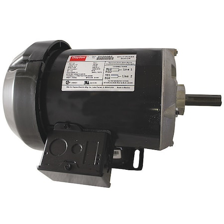 GP Mtr, Split Ph, TEFC, 1/2 HP, 1725 rpm, 56 MPN:5K596