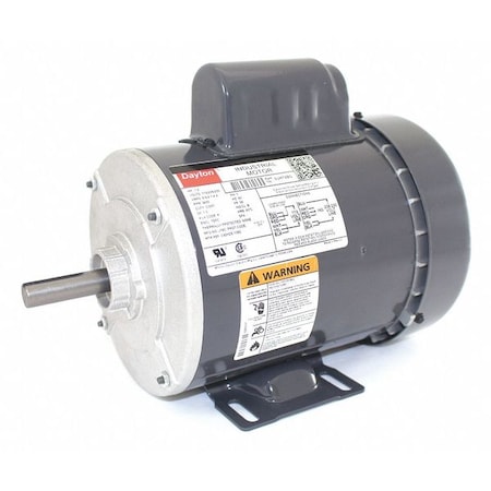 Capacitor-Start General Purpose Motor, 1/2 hp HP, 115/208-230V AC Voltage, 56 Frame MPN:5UKF2