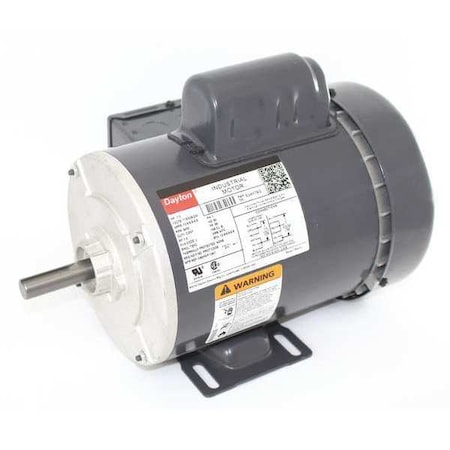 Capacitor-Start General Purpose Motor, 1 hp HP, 115/208-230V AC Voltage, 56 Frame MPN:5UKF7