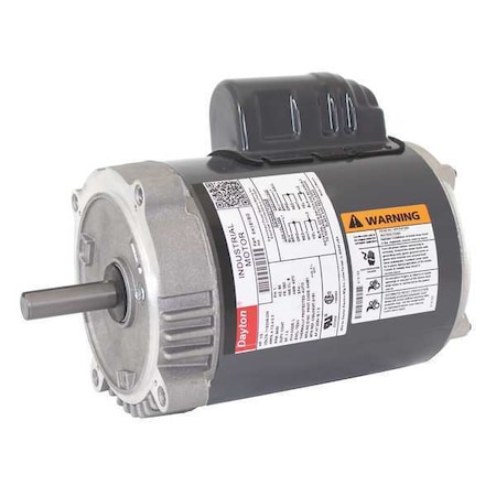 Capacitor-Start General Purpose Motor, 1/3 hp HP, 115/208-230V AC Voltage, 56C Frame MPN:6K181BG