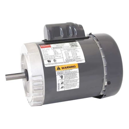 Capacitor-Start General Purpose Motor, 1/2 hp HP, 115/208-230V AC Voltage, 56C Frame MPN:6K182BG