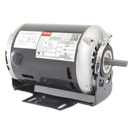 Split-Phase Belt Drive Motor, 1/4, 1/8 HP, 56Z Frame, 115V AC Voltage, 1, 725/1, 140 Nameplate RPM MPN:6K425