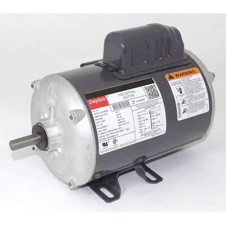 Capacitor-Start General Purpose Motor, 1/2 hp HP, 115/208-230V AC Voltage, 48 Frame MPN:6K482