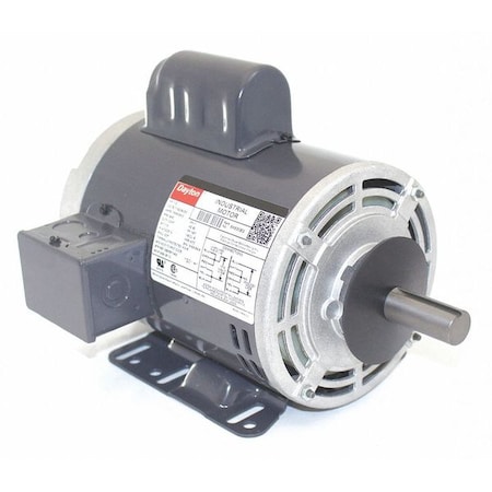 Capacitor-Start General Purpose Motor, 1 1/2 hp HP, 115/208-230V AC Voltage, 143T Frame MPN:6K630