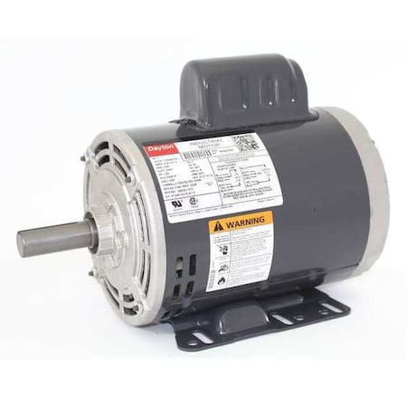 Capacitor-Start General Purpose Motor, 1 hp HP, 115/208-230V AC Voltage, 143T Frame MPN:6K825