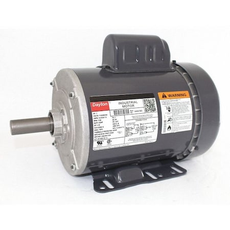Capacitor-Start General Purpose Motor, 1 hp HP, 115/208-230V AC Voltage, 143T Frame MPN:6K827