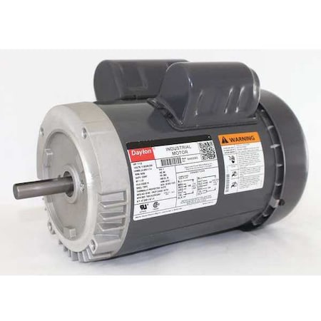 Capacitor-Start/Run General Purpose Motor, 1 1/2 hp HP, 115/208-230V AC Voltage, 56C Frame MPN:6K832