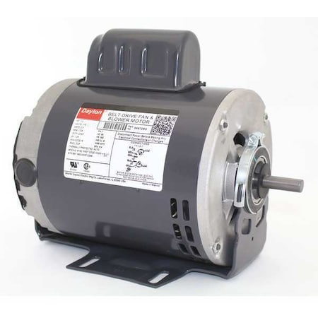 Split-Phase Belt Drive Motor, 3/4 HP, 56 Frame, 115V AC Voltage, 1, 725 Nameplate RPM MPN:6K857