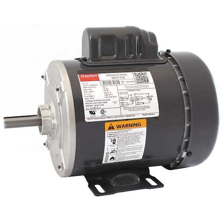 Capacitor-Start General Purpose Motor, 1/2 hp HP, 115/208-230V AC Voltage, 56 Frame MPN:6K937