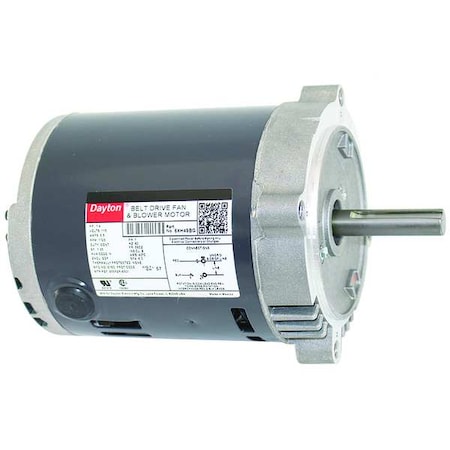Belt Drive Mtr, SplitPh, ODP, 1/4HP, 1725rpm MPN:6XH49BG