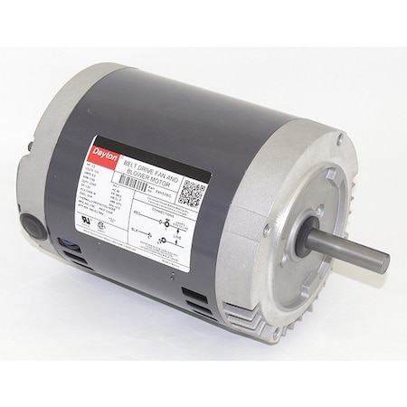 Belt Drive Mtr, SplitPh, ODP, 1/2HP, 1140rpm MPN:6XH53BG