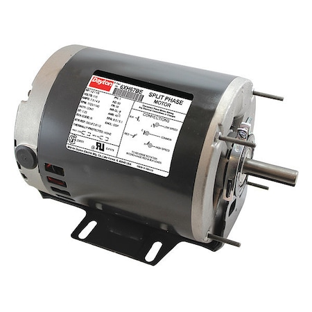 GP Mtr, Split Ph, ODP, 1/2 HP, 1725 rpm, 56 MPN:6XH67