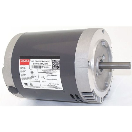 Belt Drive Mtr, SplitPh, ODP, 1/4HP, 1140rpm MPN:6XH85