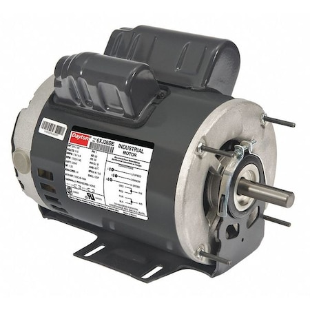 Capacitor-Start/Run General Purpose Motor, 1/4 hp, 3/4 hp HP, 115V AC Voltage, 56 Frame MPN:6XJ26