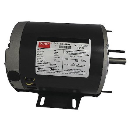 GeneralPurposeMotor, 1/4hp, 1140RPM, 56 MPN:6XJ57