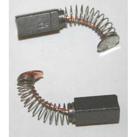 Motor Brush Set, 1/4 In, 1/4 In W, Pk2 MPN:6YHY4