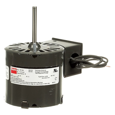 HVAC Motor, 1/40 HP, 3000 rpm, 115V, 3.3 MPN:712112807M