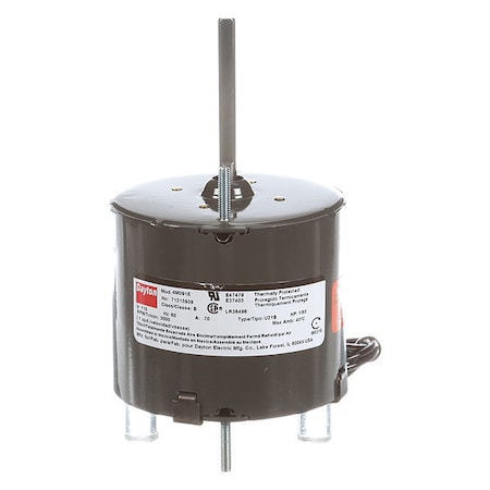 HVAC Motor, 1/65 HP, 3000 rpm, 115V, 3.3 MPN:71215939M