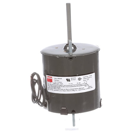 HVAC Motor, 1/30 HP, 3000 rpm, 115V, 3.3 MPN:71216241M