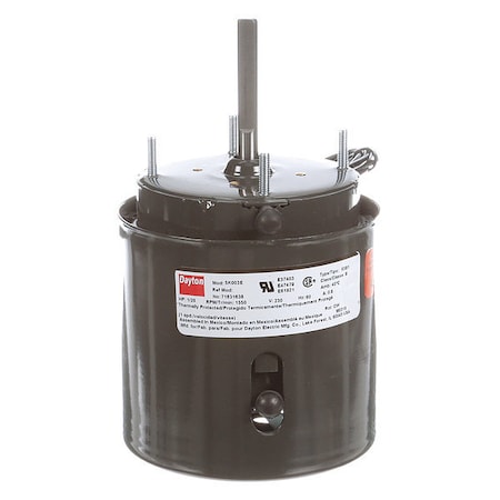 HVAC Motor, 1/20 HP, 1550 rpm, 230V, 3.3 MPN:71631638M