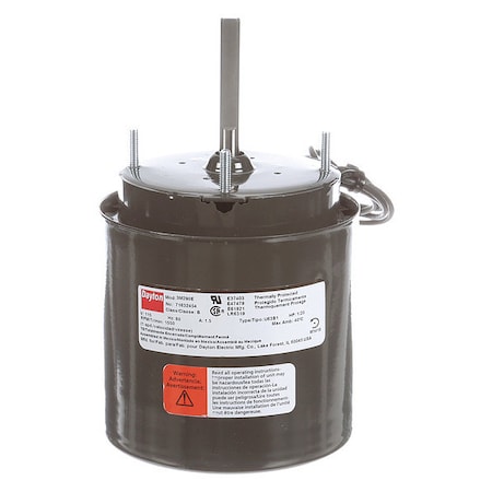 HVAC Motor, 1/20 HP, 1550 rpm, 115V, 3.3 MPN:71632454M