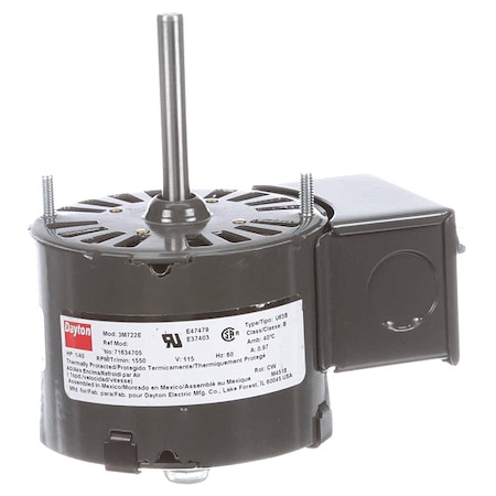 HVAC Motor, 1/40 HP, 1550 rpm, 115V, 3.3 MPN:71634705M