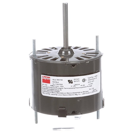 HVAC Motor, 1/50 HP, 1550 rpm, 115V, 3.3 MPN:71637656M