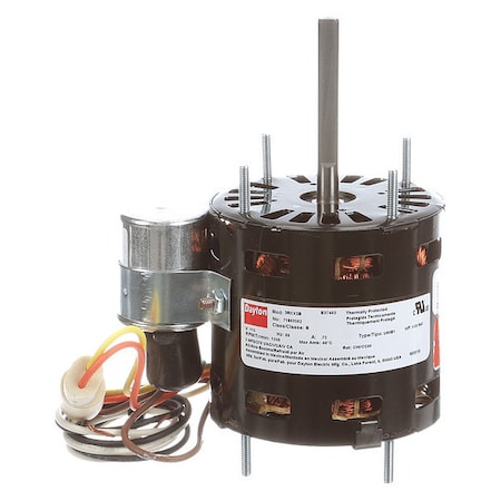 HVAC Motor, 1/20 HP, 1550 rpm, 115V, 3.3 MPN:71903582M
