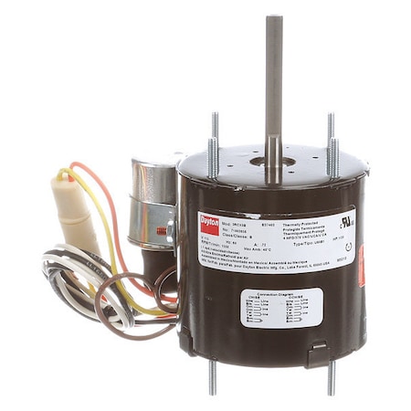 HVAC Motor, 1/20 HP, 1550 rpm, 115V, 3.3 MPN:71903586M