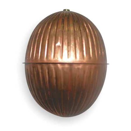 Float Ball, Round, Brass, 4 In MPN:4KU66