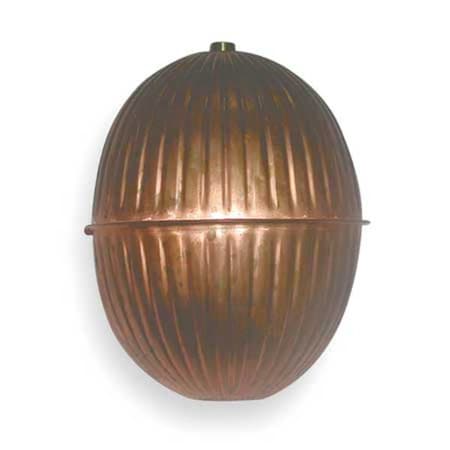 Float Ball, Round, Copper, 4 In MPN:4KU67