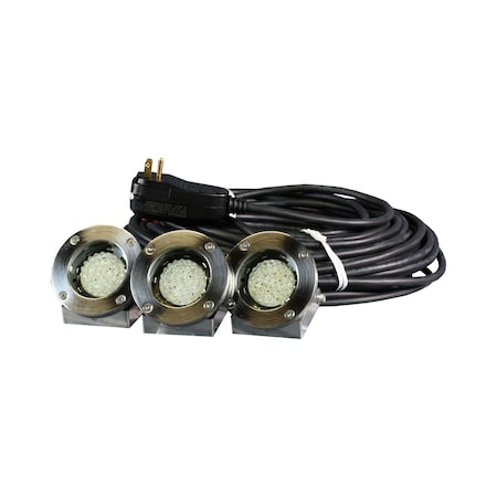 Pond Light Set, 120 W, 115VAC, 100ft Cord L MPN:6CCU6