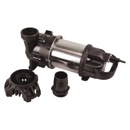 Pond Pump, 1 hp, 115V AC, Plastic Housing MPN:55MU71