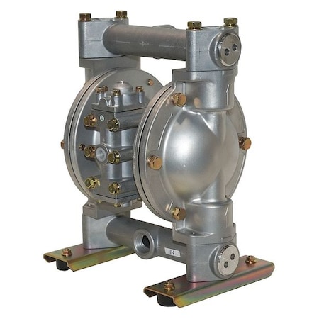 Double Diaphragm Pump, Aluminum, Air Operated, PTFE, 41 GPM MPN:34TJ42