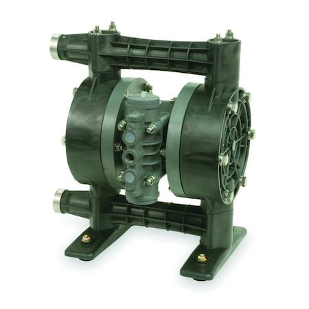 Double Diaphragm Pump, Kynar®, Air Operated, PTFE, 35 GPM MPN:3HJV9