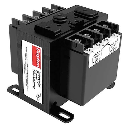 Control Transformer, 200 VA, 12/24V AC, 120V AC MPN:31EH97